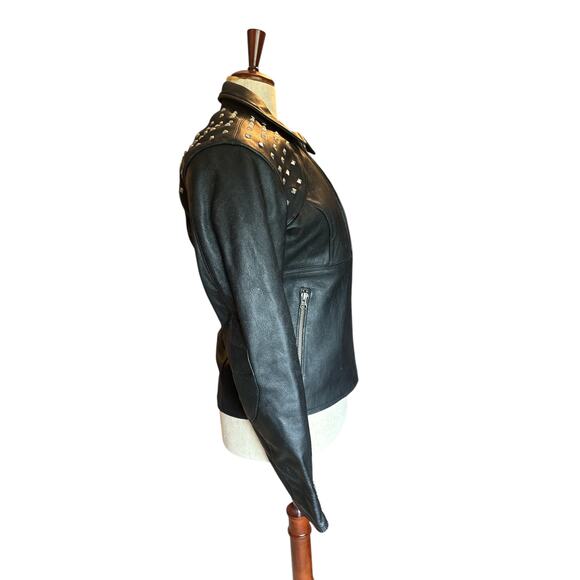Alpinestars Stella Women’s Leather Biker Jacket | Size 10 | Studded Protection - Picture 2 of 11